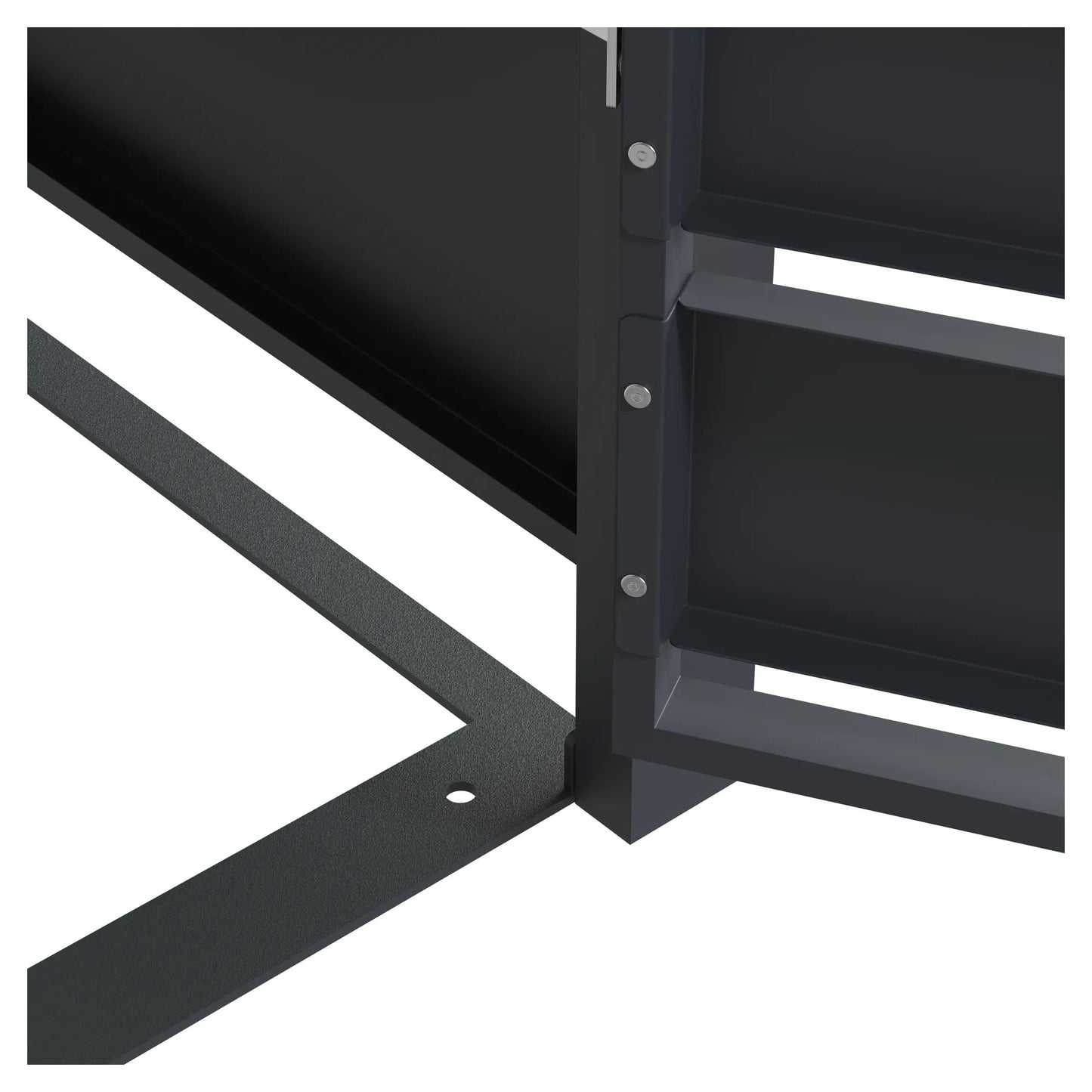 Bodenrahmen mit Kreuzstrebe – stabile Rahmenkonstruktion