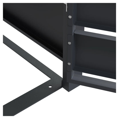 Bodenrahmen mit Kreuzstrebe – stabile Rahmenkonstruktion